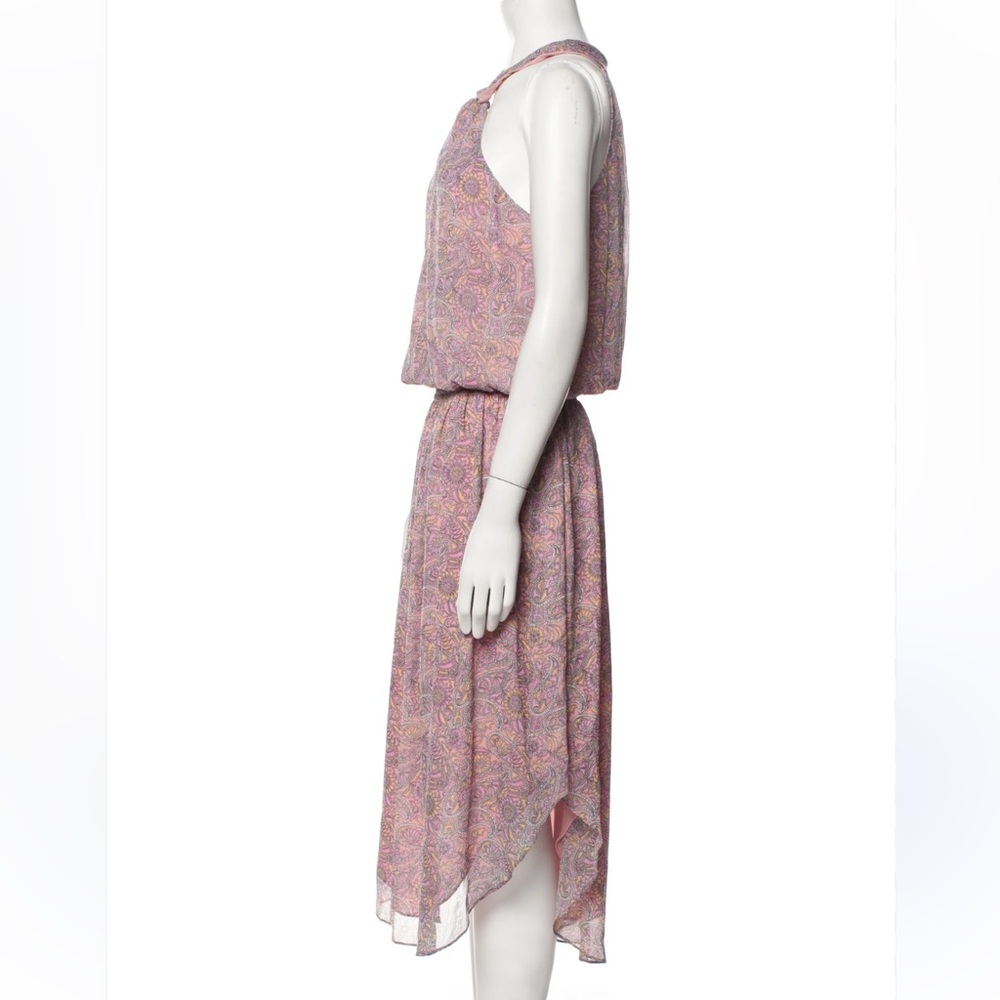 Ramy Brooks woman’s Elegant Halter Neck Paisley Dress - Picture 2 of 13